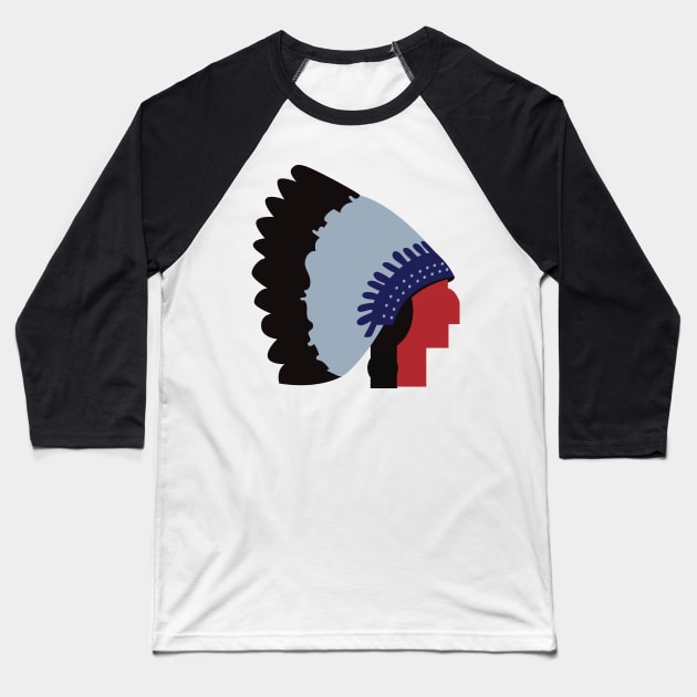 Native American Baseball T-Shirt by nickemporium1